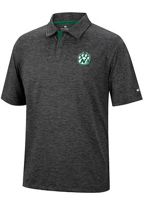 Colosseum Northwest Missouri State Bearcats Mens Black Tournament Short Sleeve Polo