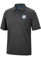 Colosseum Saint Louis Billikens Mens Black Tournament Short Sleeve Polo