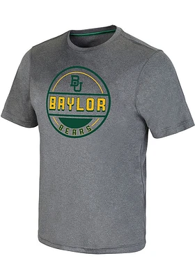 Colosseum Baylor Bears Grey Larry Short Sleeve T Shirt