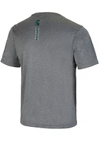 Colosseum Michigan State Spartans Grey Larry Short Sleeve T Shirt