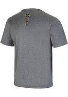 Colosseum Michigan Wolverines Grey Larry Short Sleeve T Shirt