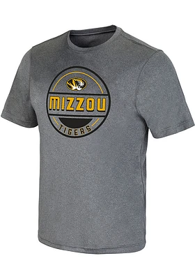 Colosseum Missouri Tigers Grey Larry Short Sleeve T Shirt