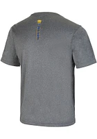 Colosseum Pitt Panthers Grey Larry Short Sleeve T Shirt