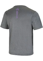 Colosseum TCU Horned Frogs Grey Larry Short Sleeve T Shirt