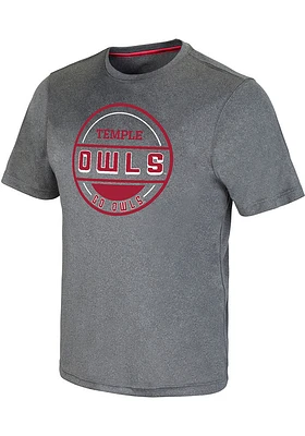 Colosseum Temple Owls Grey Larry Short Sleeve T Shirt