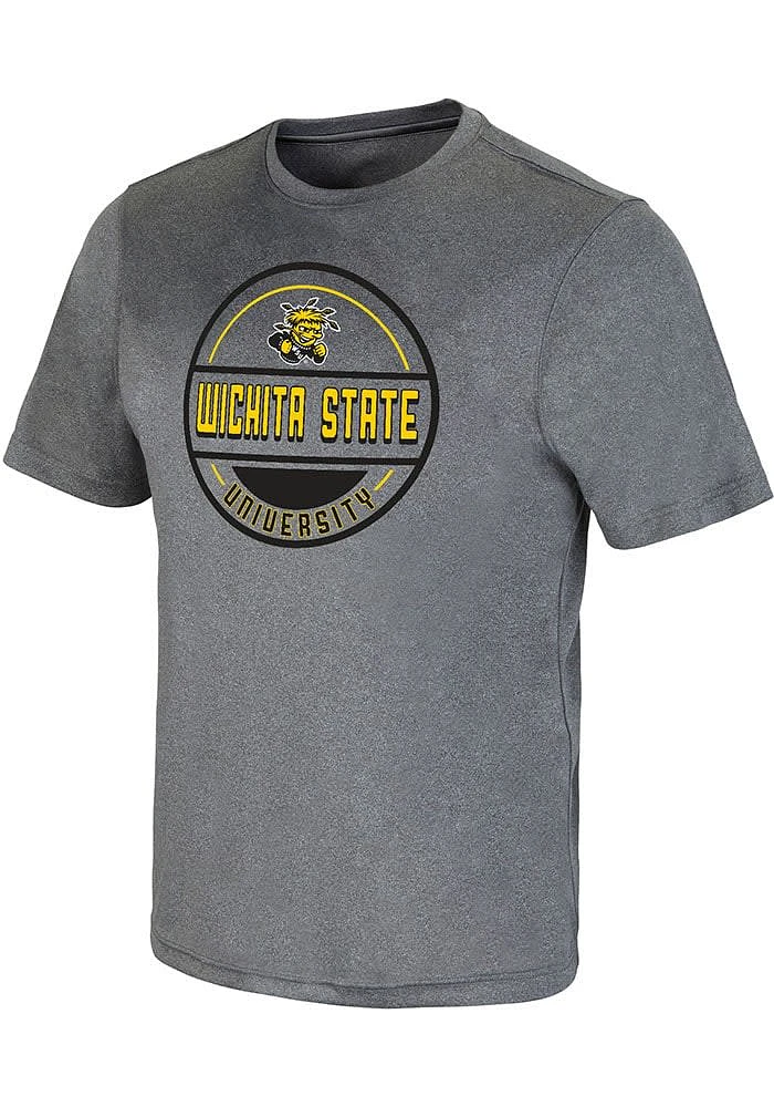 Colosseum Wichita State Shockers Grey Larry Short Sleeve T Shirt