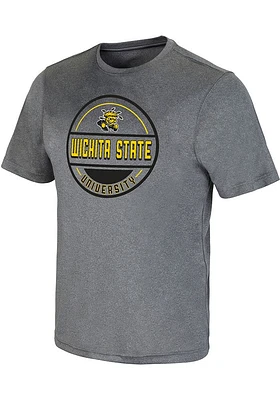 Colosseum Wichita State Shockers Grey Larry Short Sleeve T Shirt