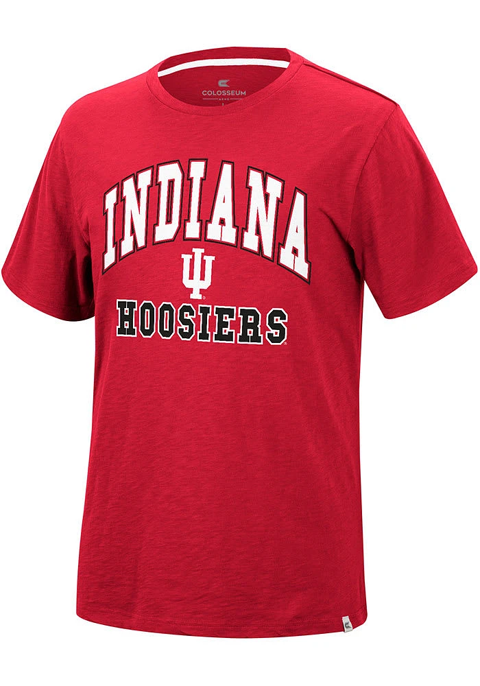 Colosseum Indiana Hoosiers Crimson Nice Marmot Short Sleeve T Shirt