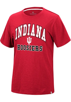 Colosseum Indiana Hoosiers Crimson Nice Marmot Short Sleeve T Shirt