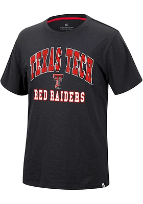 Colosseum Texas Tech Red Raiders Black Nice Marmot Short Sleeve T Shirt