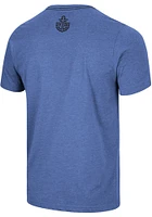 Colosseum Grand Valley State Lakers Blue Iginition Short Sleeve T Shirt