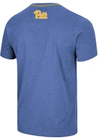 Colosseum Pitt Panthers Blue Iginition Short Sleeve T Shirt