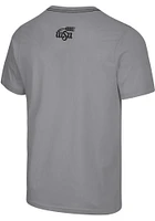 Colosseum Wichita State Shockers Grey Four Barrel Short Sleeve T Shirt