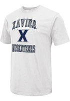 Colosseum Xavier Musketeers White No 1 Graphic Short Sleeve T Shirt