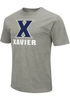 Colosseum Xavier Musketeers Grey Name Drop Short Sleeve T Shirt