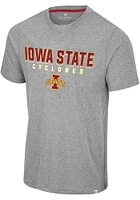 Colosseum Iowa State Cyclones Grey Yeah, You Blend Short Sleeve Fashion T Shirt