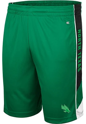 Colosseum North Texas Mean Green Youth Kelly Pool Shorts
