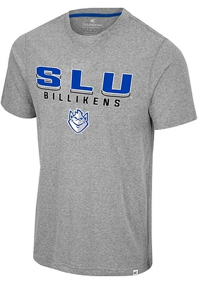 Colosseum Saint Louis Billikens Grey Yeah, You Blend Short Sleeve Fashion T Shirt