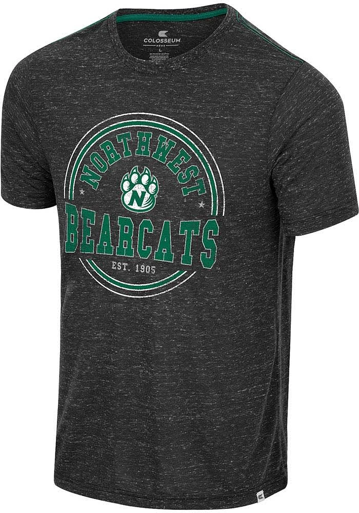 Colosseum Northwest Missouri State Bearcats Charcoal Modicum Of Gratitude Short Sleeve T Shirt
