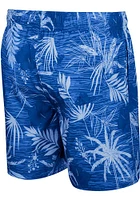 Colosseum Kansas Jayhawks Mens Blue What Else Swim Trunks