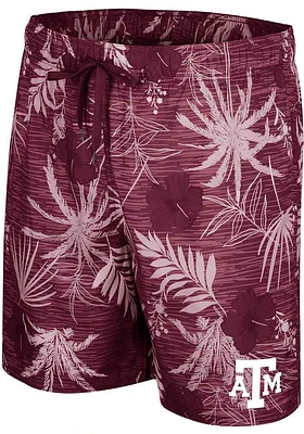 Colosseum Texas A&M Aggies Mens Maroon What Else Swim Trunks