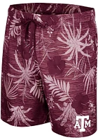 Colosseum Texas A&M Aggies Mens Maroon What Else Swim Trunks
