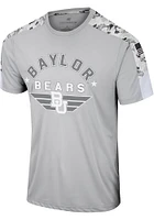 Colosseum Baylor Bears Grey OHT Hatch Short Sleeve T Shirt
