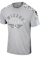 Colosseum Missouri Tigers Grey OHT Hatch Short Sleeve T Shirt