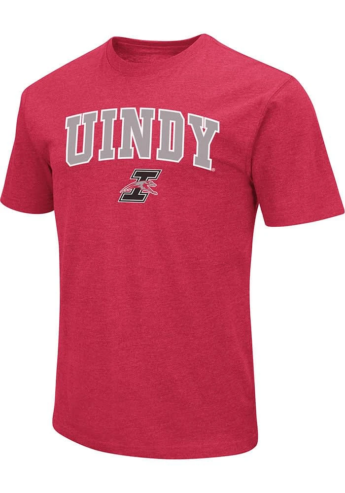 Colosseum Indianapolis Greyhounds Cardinal Playbook Short Sleeve T Shirt