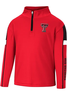 Colosseum Texas Tech Red Raiders Toddler Screever Long Sleeve Qtr Zip