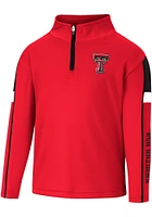 Colosseum Texas Tech Red Raiders Toddler Screever Long Sleeve Qtr Zip