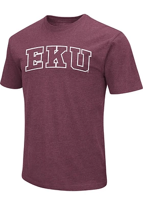 Colosseum Eastern Kentucky Colonels Maroon Playbook Short Sleeve T Shirt