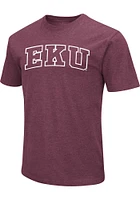 Colosseum Eastern Kentucky Colonels Maroon Playbook Short Sleeve T Shirt