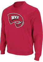 Colosseum Western Kentucky Hilltoppers Mens STADIUM Long Sleeve Crew Sweatshirt