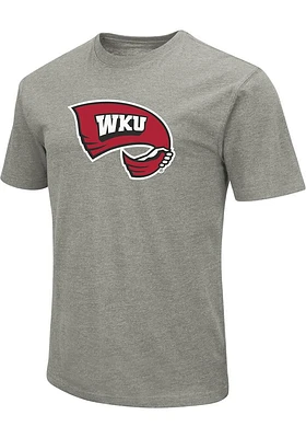 Colosseum Western Kentucky Hilltoppers Grey Playbook Series Short Sleeve T Shirt