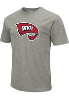 Colosseum Western Kentucky Hilltoppers Grey Playbook Series Short Sleeve T Shirt
