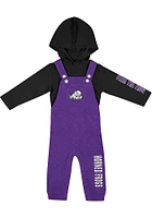 Colosseum TCU Horned Frogs Infant Purple Chim Set Top and Bottom