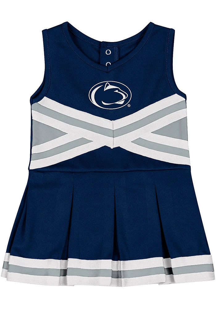 Colosseum Penn State Nittany Lions Baby Navy Blue Carousel Set Cheer