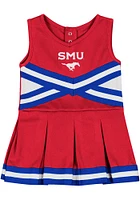 Colosseum SMU Mustangs Baby Red Carousel Set Cheer
