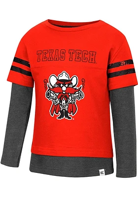 Colosseum Texas Tech Red Raiders Toddler Gardookas Long Sleeve T-Shirt