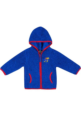 Colosseum Kansas Jayhawks Baby Red Walk The Park Light Weight Jacket