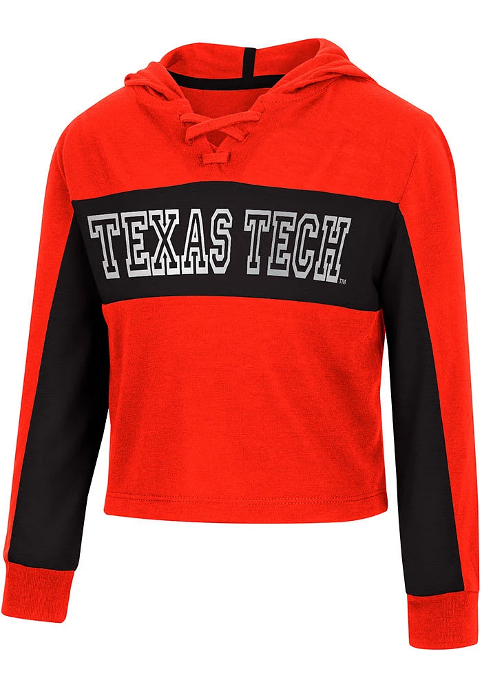 Colosseum Texas Tech Red Raiders Toddler Girls Did Not Long Sleeve T Shirt