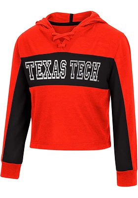 Colosseum Texas Tech Red Raiders Toddler Girls Did Not Long Sleeve T Shirt