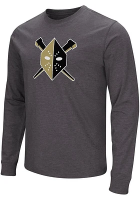 Colosseum Wheeling Nailers Charcoal Playbook Long Sleeve T Shirt