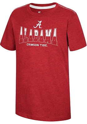 Colosseum Alabama Crimson Tide Youth Tiberius Short Sleeve T-Shirt