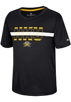 Colosseum Northern Kentucky Norse Youth Black Duke Short Sleeve T-Shirt