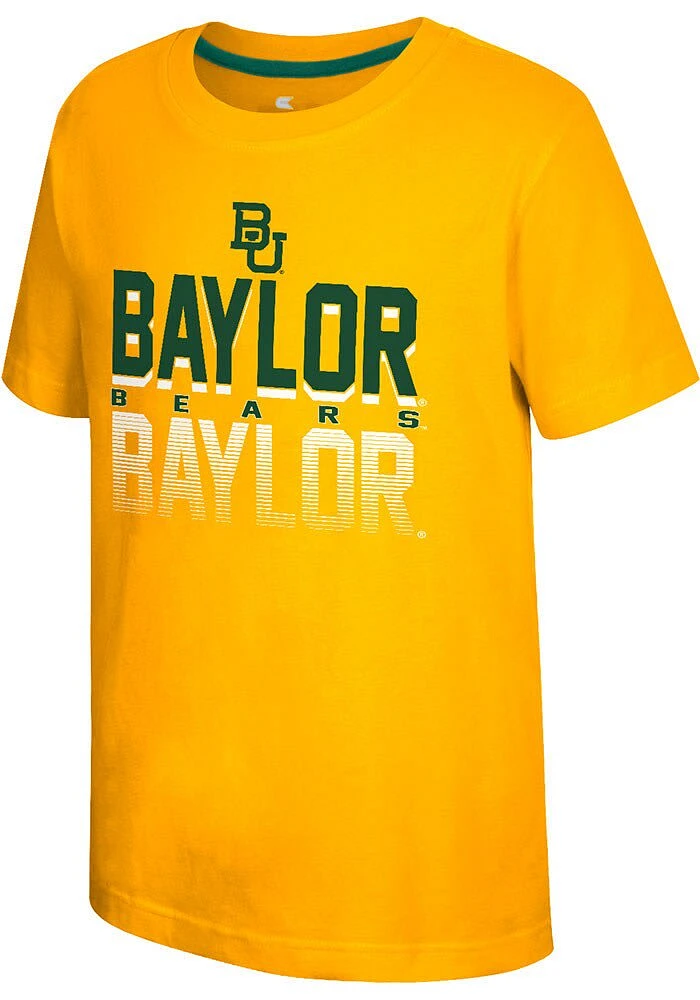 Colosseum Baylor Bears Youth Gold Newfoundland Short Sleeve T-Shirt