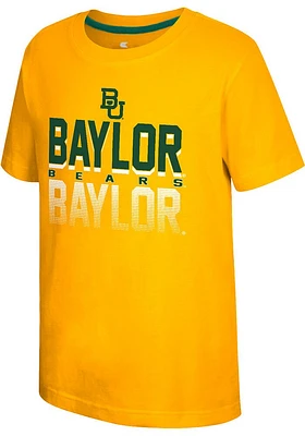Colosseum Baylor Bears Youth Gold Newfoundland Short Sleeve T-Shirt