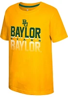 Colosseum Baylor Bears Youth Gold Newfoundland Short Sleeve T-Shirt