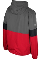 Colosseum Ohio State Buckeyes Mens Charcoal Miles Light Weight Jacket